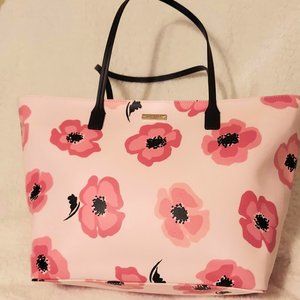 NWOT - Kate Spade Margareta Floating Poppies Tote